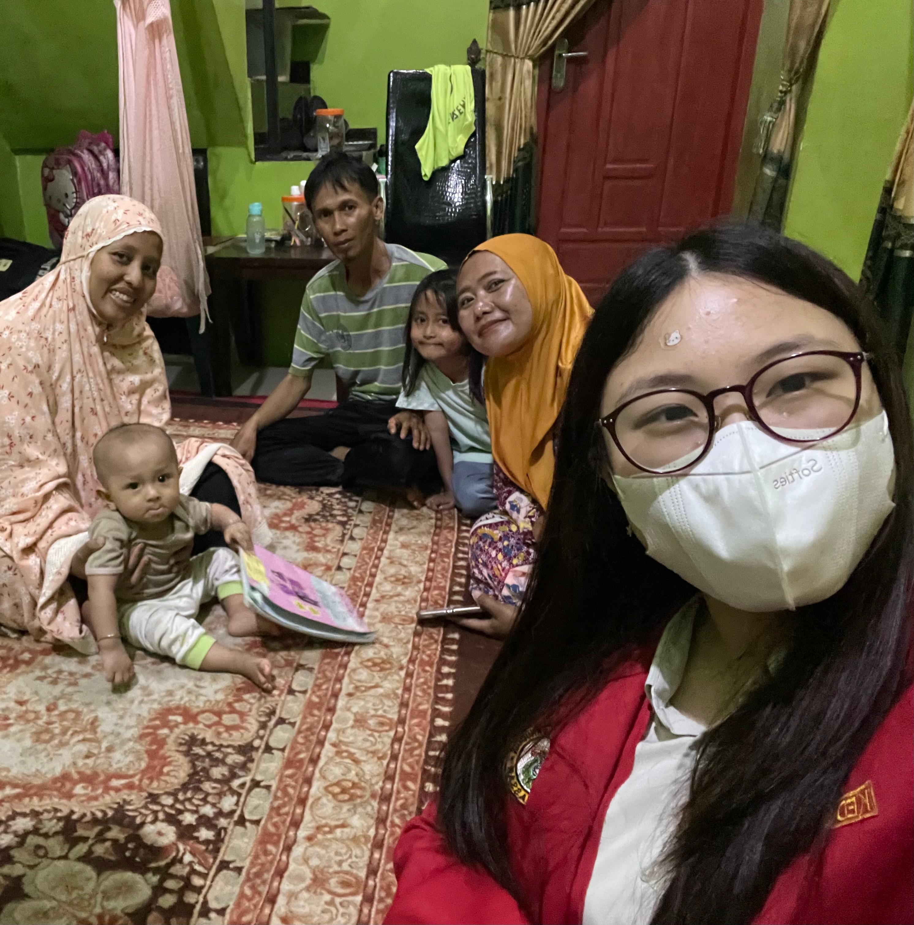 Pertemuan 1: Pertemuan Kembali dengan Ibu Damping dan Evaluasi Kesehatan Ibu Damping dan Adik Damping